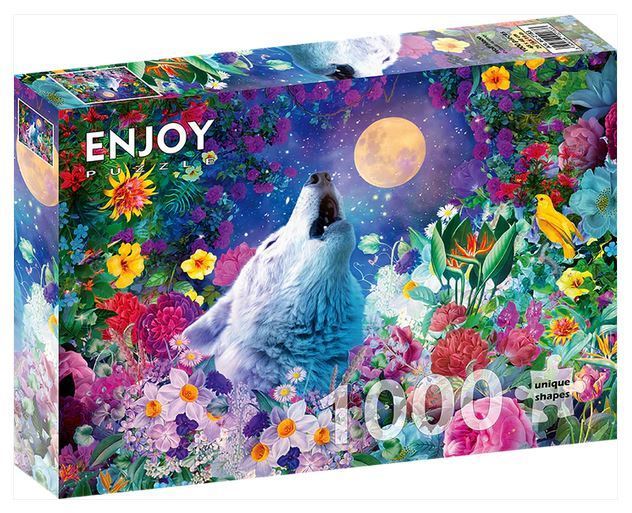 Enjoy Puzzle - Wolf Moon - 1000 Teile Puzzle - Nur CHF 19.90! Jetzt kaufen auf fluxed.ch