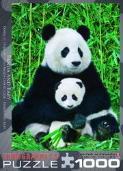 Eurographics - Panda und Baby - 1000 Teile Puzzle