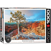 Eurographics - Sonnenaufgang im Winter - 1000 Teile Puzzle