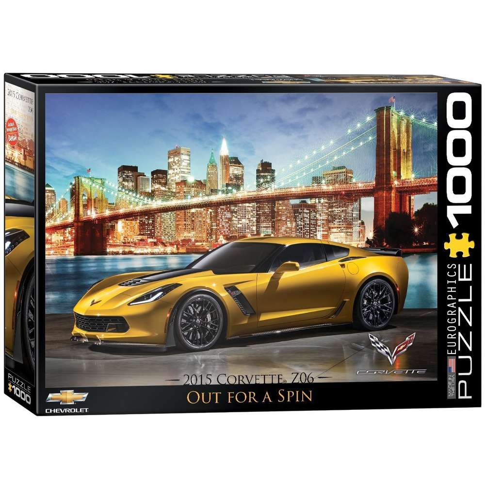 Eurographics - Out for a Spin - 2015 Corvette Z06 - 1000 Teile Pu - Nur CHF 23.90! Jetzt kaufen auf fluxed.ch