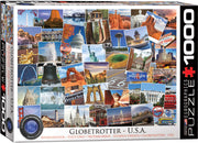 Eurographics - Globetrotter, U.S.A. - 1000 Teile Puzzle