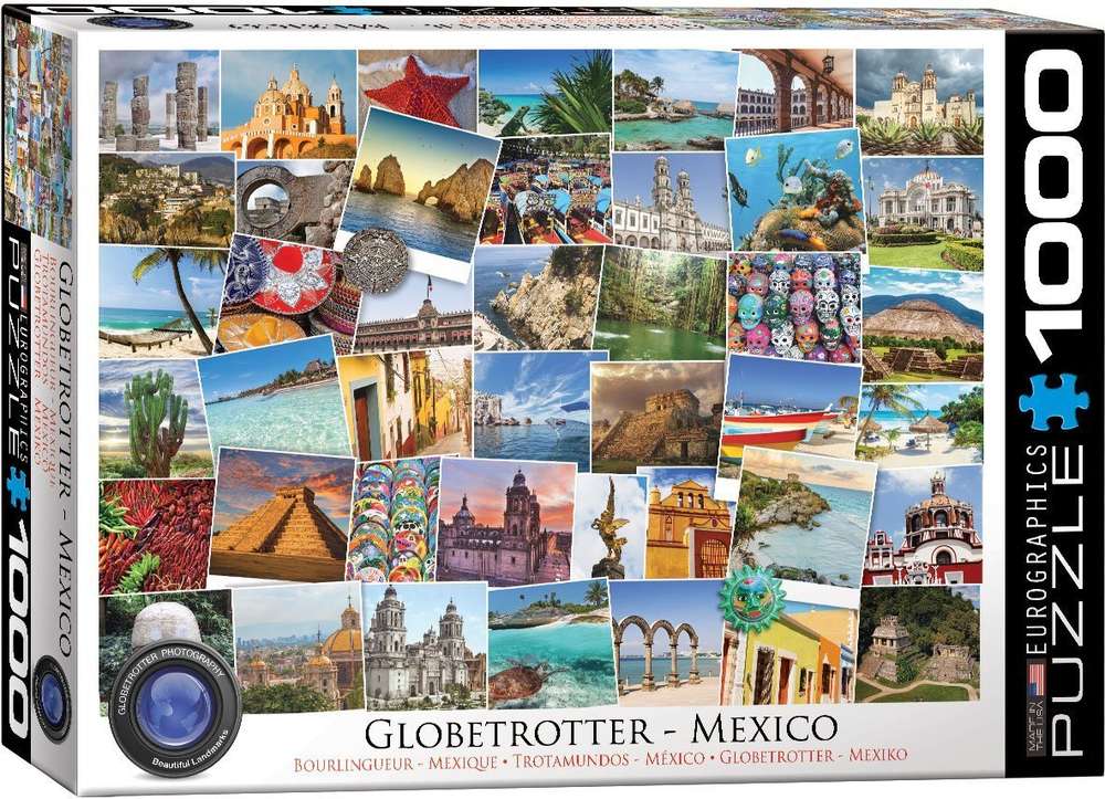 Eurographics - Globetrotter, Mexiko - 1000 Teile Puzzle - Nur CHF 23.90! Jetzt kaufen auf fluxed.ch