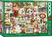 Eurographics - Vintage Christmas Cards - 1000 Teile Puzzle