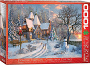 Eurographics - Landhaus zu Weihnachten - 1000 Teile Puzzle