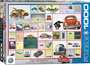 Eurographics - The VW Beetle - 1000 Teile Puzzle