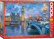 Eurographics - Weihnacht in London - 1000 Teile Puzzle