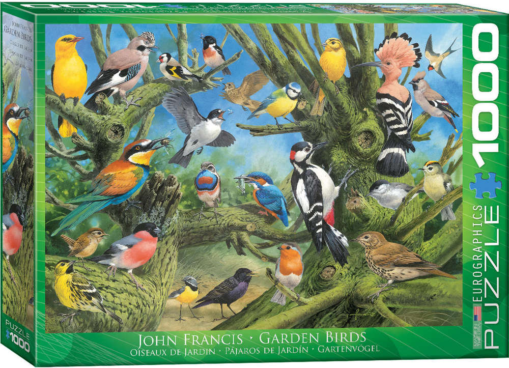 Eurographics - Garden Birds - 1000 Teile Puzzle - Nur CHF 23.90! Jetzt kaufen auf fluxed.ch