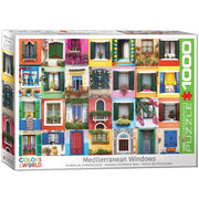 Eurographics - Mediterranean Windows - 1000 Teile Puzzle