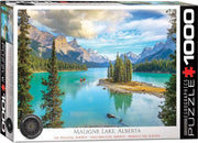 Eurographics - Maligne See, Alberta - 1000 Teile Puzzle