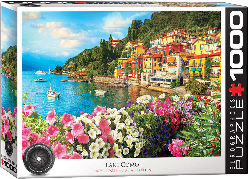 Eurographics - Lake Como, Italy - 1000 Teile Puzzle - Nur CHF 23.90! Jetzt kaufen auf fluxed.ch