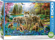 Eurographics - Wolf Lake Fantasy - 500 Larger-Teile Puzzle
