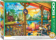 Eurographics - Early Morning Fishing - 500 Larger-Teile Puzzle