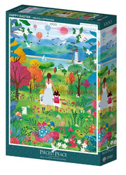 Pieces&Peace - Frohe Ostern - 1000 Teile Puzzle