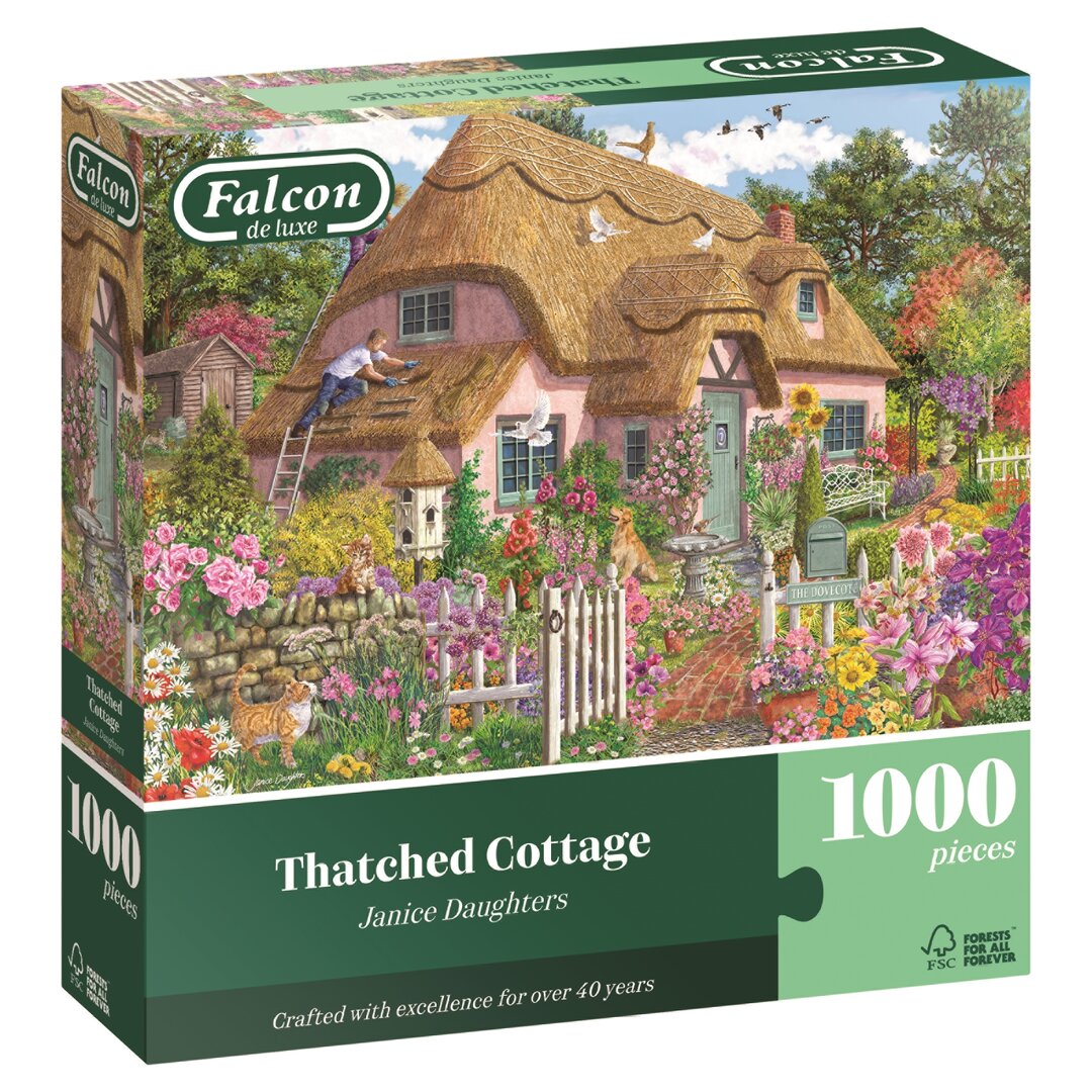 Falcon - Thatched Cottage - 1000 Teile Puzzle