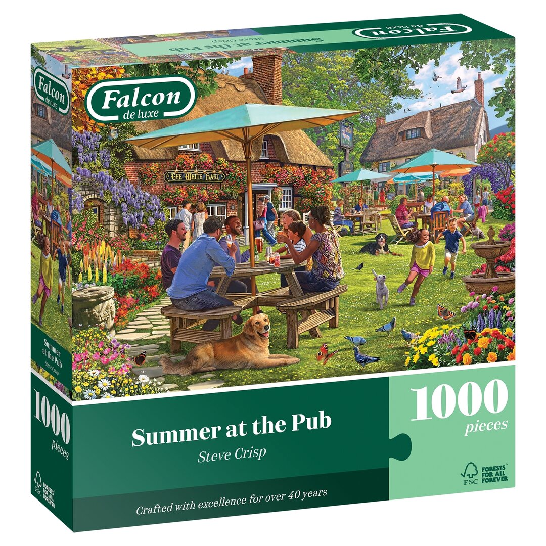Falcon - Summer at the Pub - 1000 Teile Puzzle