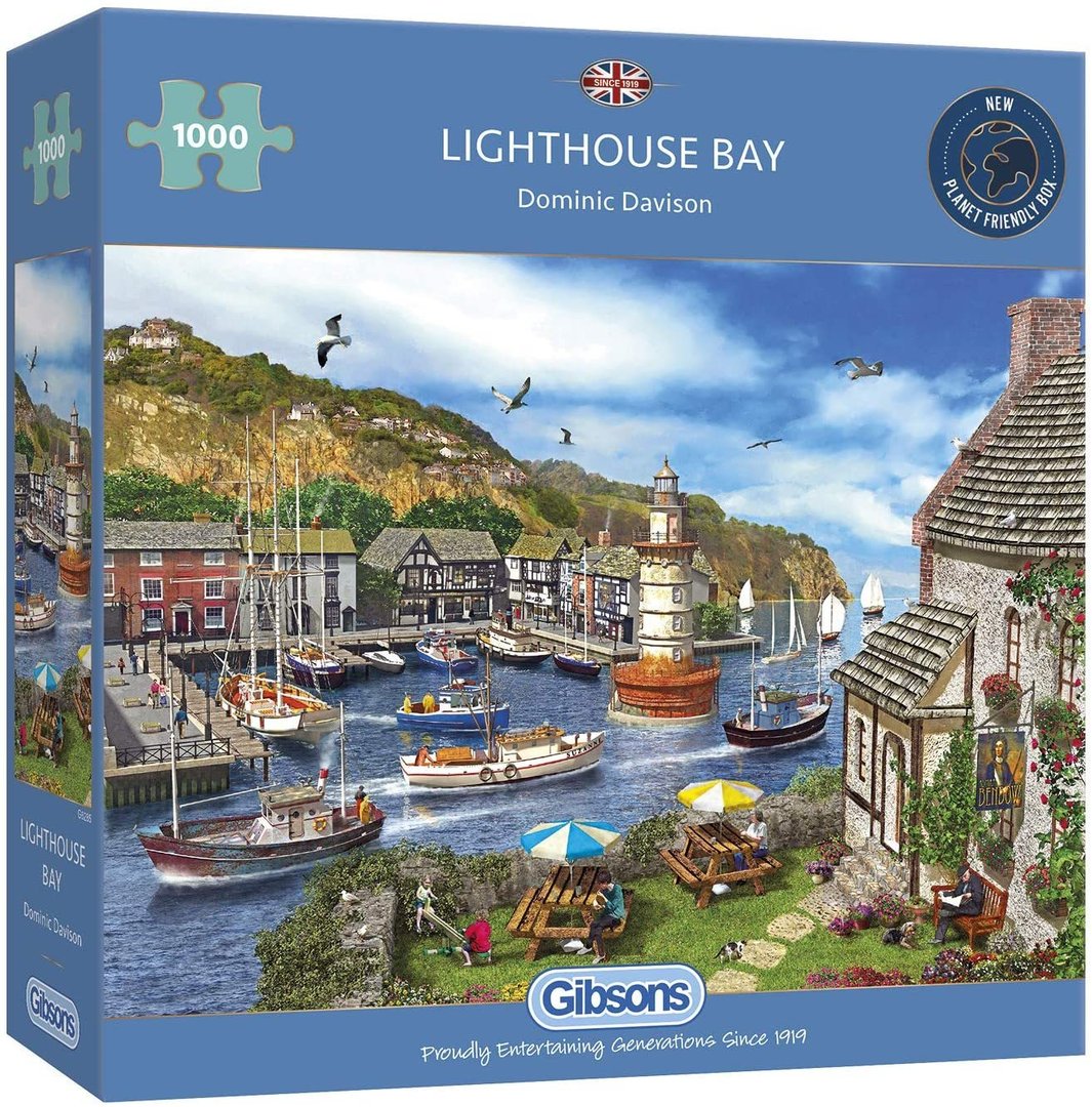Gibsons - Lighthouse Bay - 1000 Teile Puzzle - Nur CHF 22.90! Jetzt kaufen auf fluxed.ch