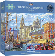 Gibsons - Albert Dock, Liverpool - 1000 Teile Puzzle