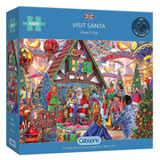 Gibsons - Visit Santa - 1000 Teile Puzzle