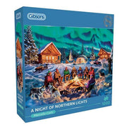 Gibsons - A Night of Northern Lights - 1000 Teile Puzzle