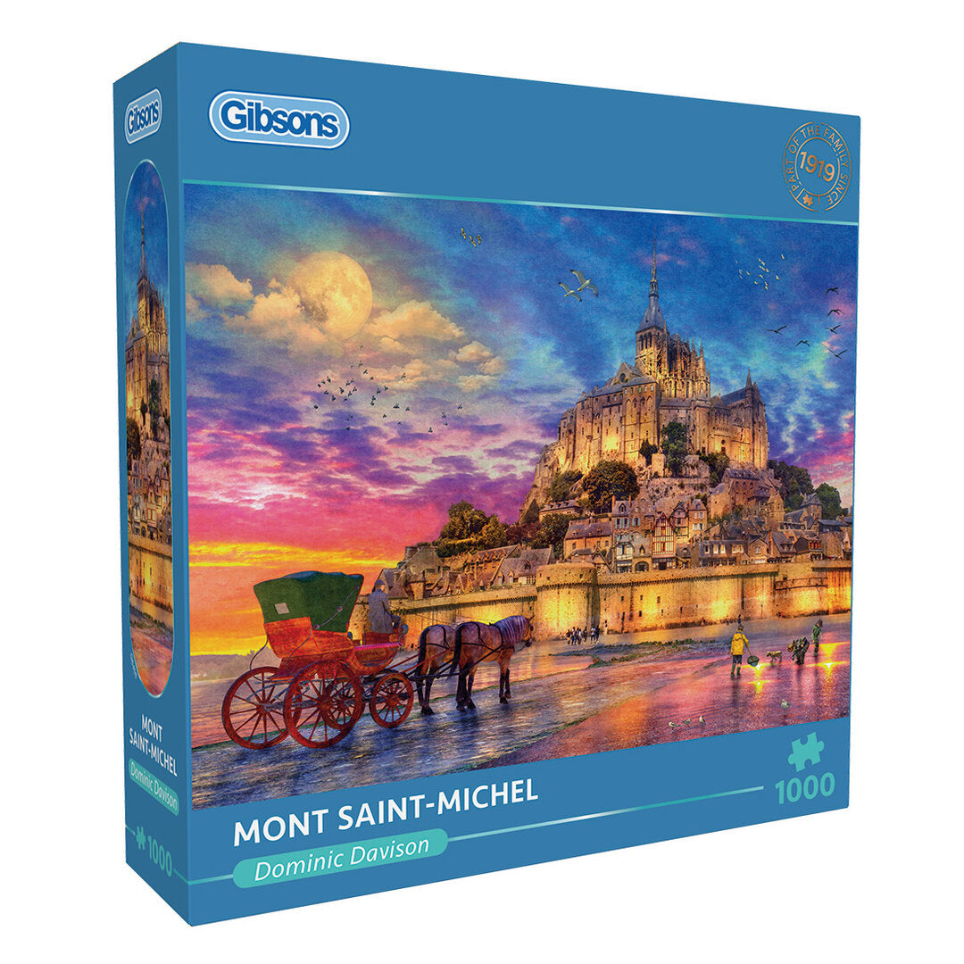 Gibsons - Mont Saint-Michel - 1000 Teile Puzzle