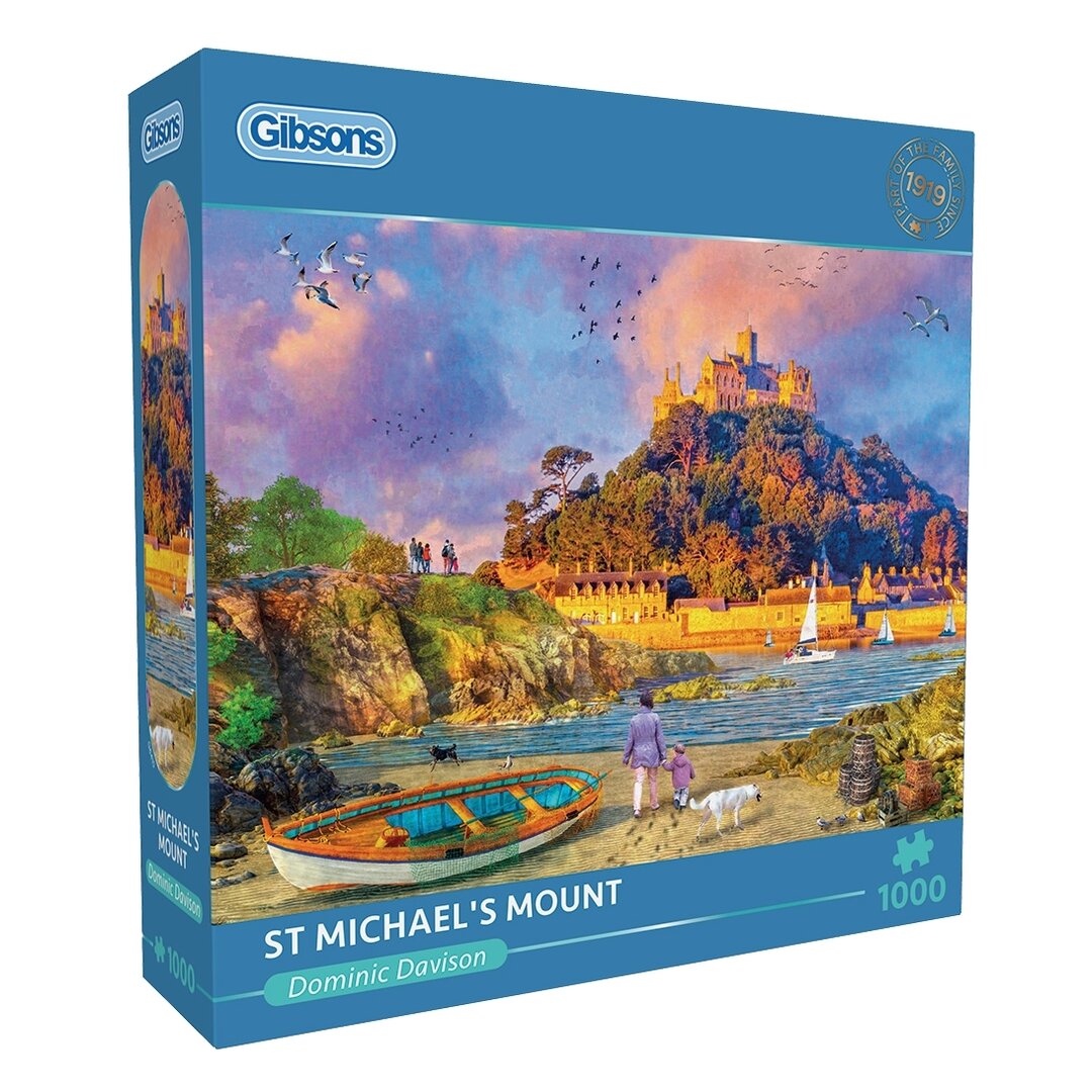 Gibsons - St Michael`s Mount - 1000 Teile Puzzle