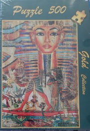 Gold - Collage - Altes Ägypten - 500 Teile Puzzle