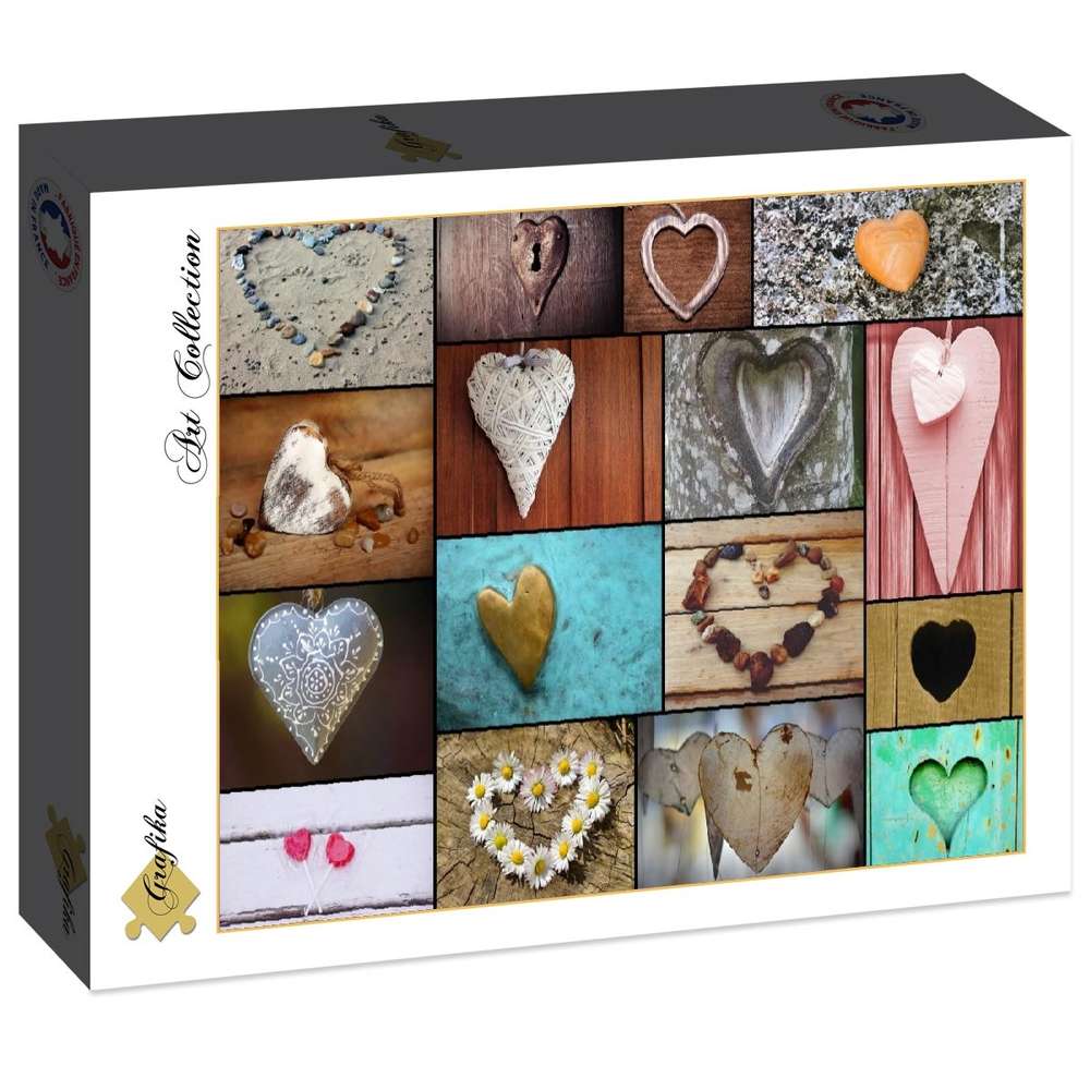 Grafika - Collage - Love - 1000 Teile Puzzle - Nur CHF 21.90! Jetzt kaufen auf fluxed.ch