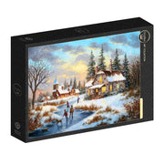 Grafika - A Mid-Winter`s Eve - 1000 Teile Puzzle