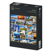 Grafika - Reise durch Frankreich - 1024 Teile Puzzle