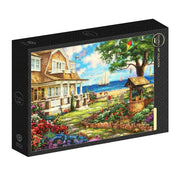 Grafika - Meeresgarten Ferienhaus - 1000 Teile Puzzle