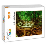 Grafika Kids - Wasserfall im Wald - 300 Teile Puzzle