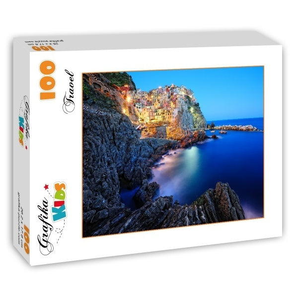 Grafika Kids - Manarola, Cinque Terre, Italien - 100 Teile Puzzle - Nur CHF 13.90! Jetzt kaufen auf fluxed.ch