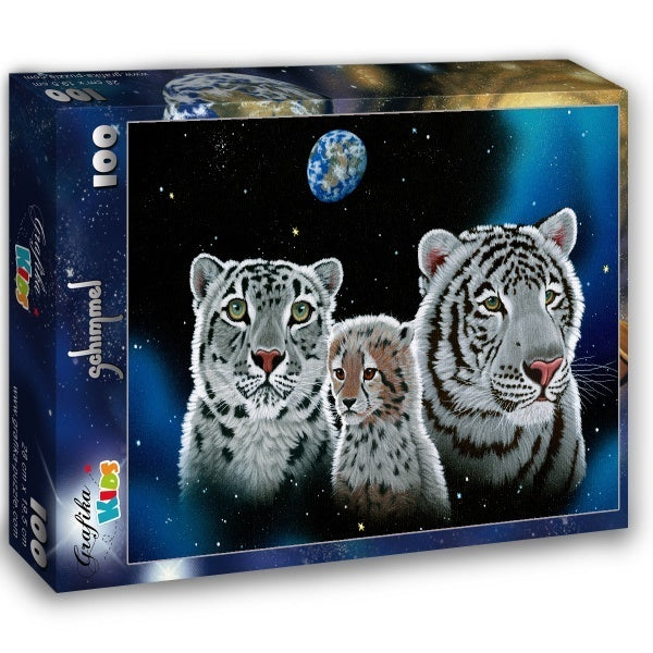 Grafika Kids - Schimmel - Gentle Family - 100 Teile Puzzle - Nur CHF 9.75! Jetzt kaufen auf fluxed.ch