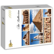 Grafika - Collage - Ägypten - 1000 Teile Puzzle
