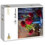 Grafika - Pinke Pfingstrosen - 1000 Teile Puzzle