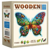 Wooden.City - Colorful Butterfly - 150 Teile Holzpuzzle