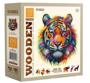 Wooden.City - Soft Tiger - 250 Teile Holzpuzzle