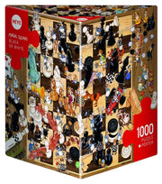 Heye - Triangular: Black or White - 1000 Teile Puzzle
