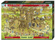 Heye - Funky Zoo: Monkey Habitat - 1000 Teile Puzzle
