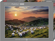 Heye - Sheep and Volcanoes - 1000 Teile Puzzle
