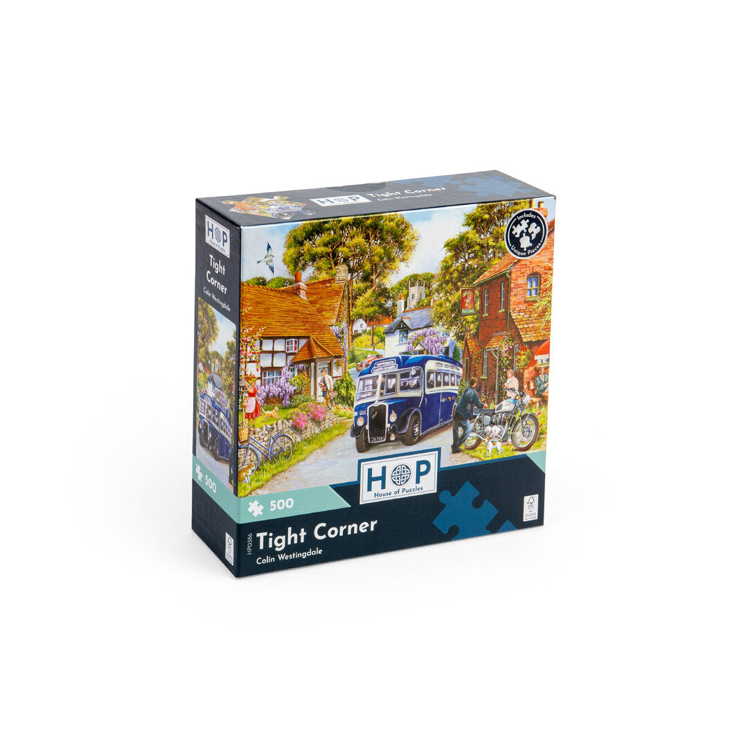 House of Puzzles - Tight Corner - 500 Teile Puzzle