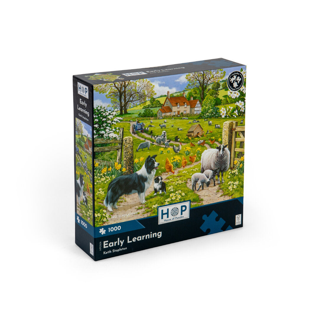 House of Puzzles - Early Learning - 1000 Teile Puzzle - Nur CHF 19.90! Jetzt kaufen auf fluxed.ch