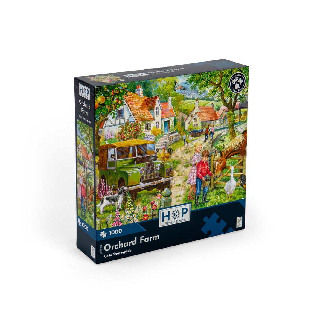 House of Puzzles - Orchard Farm - 1000 Teile Puzzle