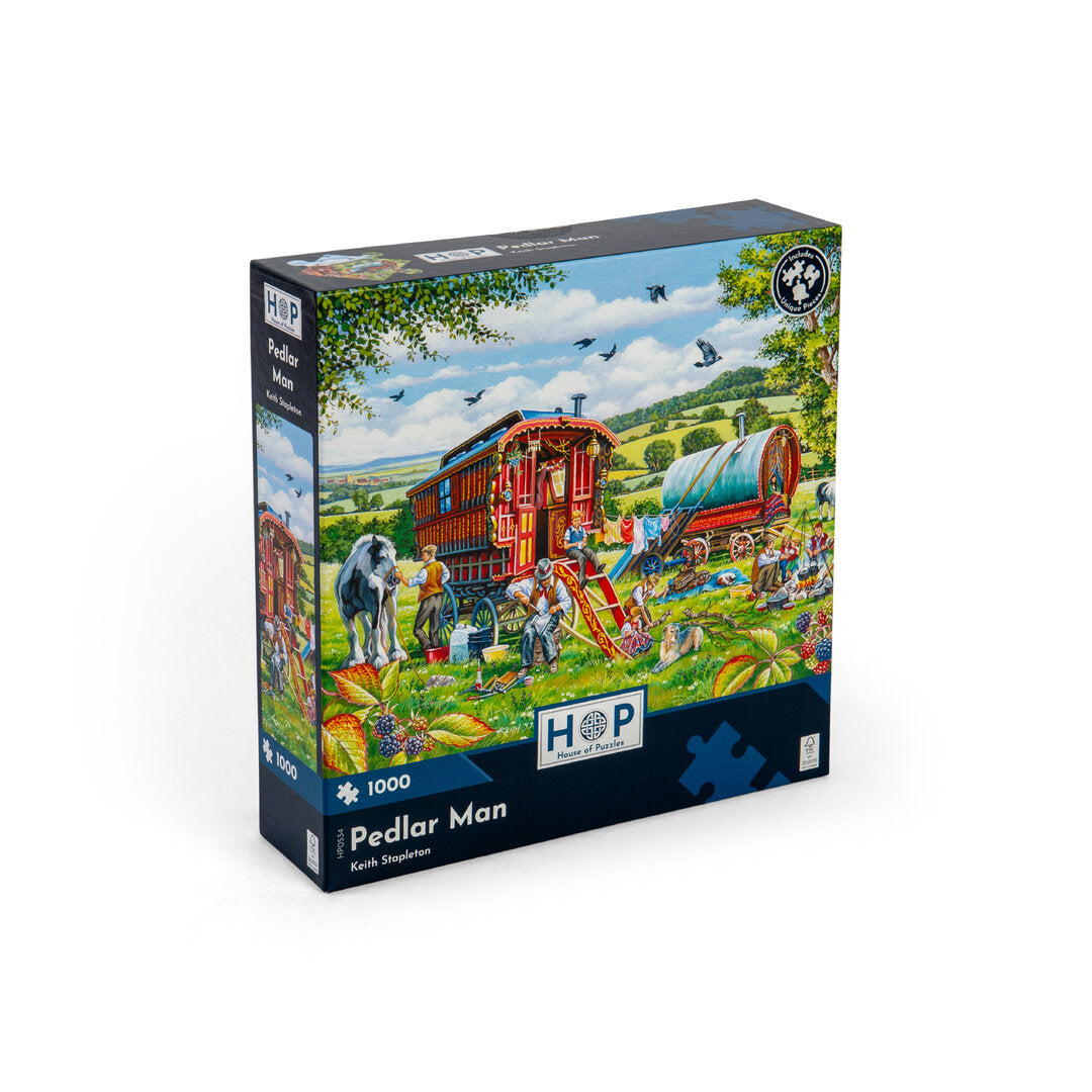 House of Puzzles - Pedlar Man - 1000 Teile Puzzle