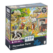 House of Puzzles - Horseshoe Farm - 250 BIG Teile Puzzle