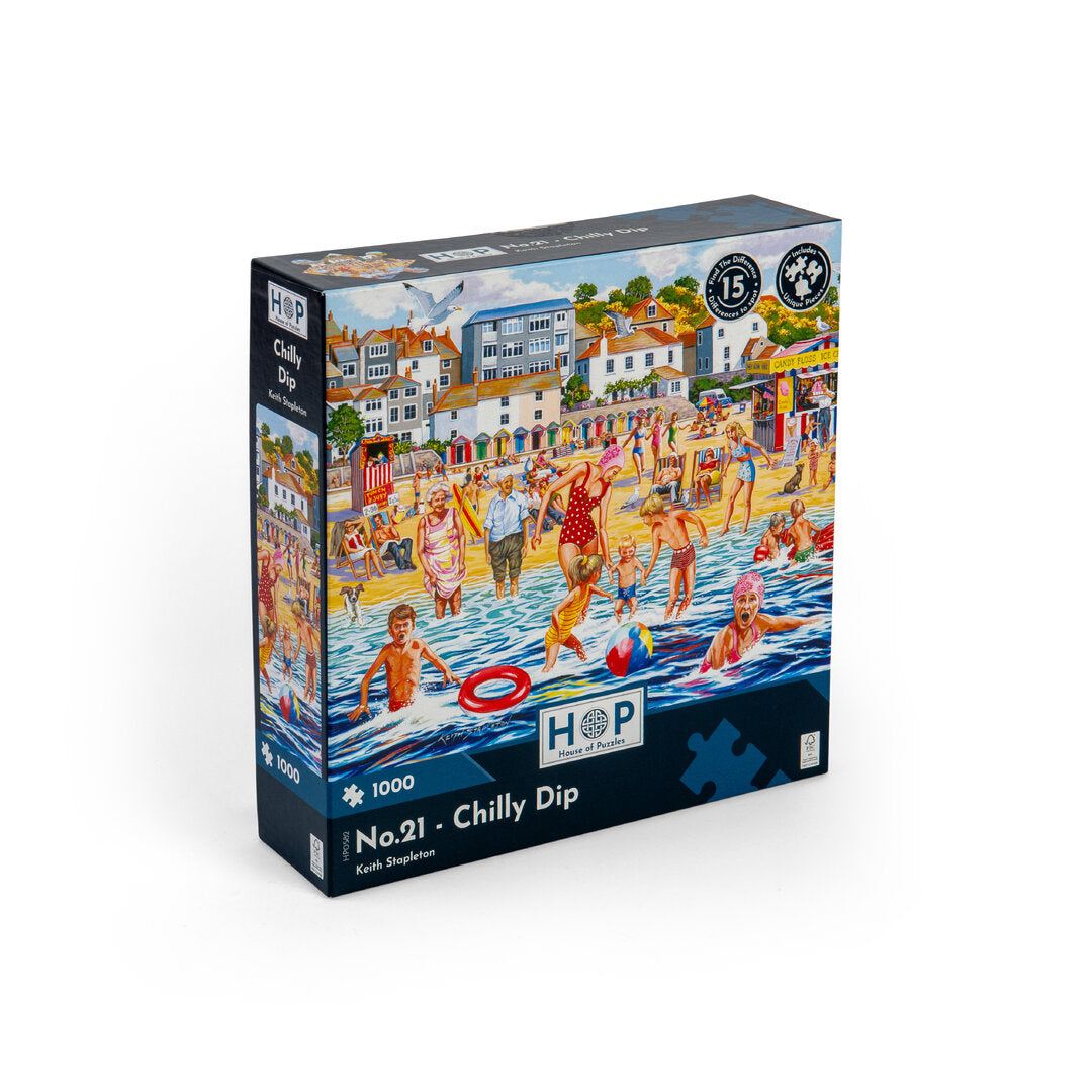 House of Puzzles - No.21 - Chilly Dip - 1000 Teile Puzzle - Nur CHF 19.90! Jetzt kaufen auf fluxed.ch