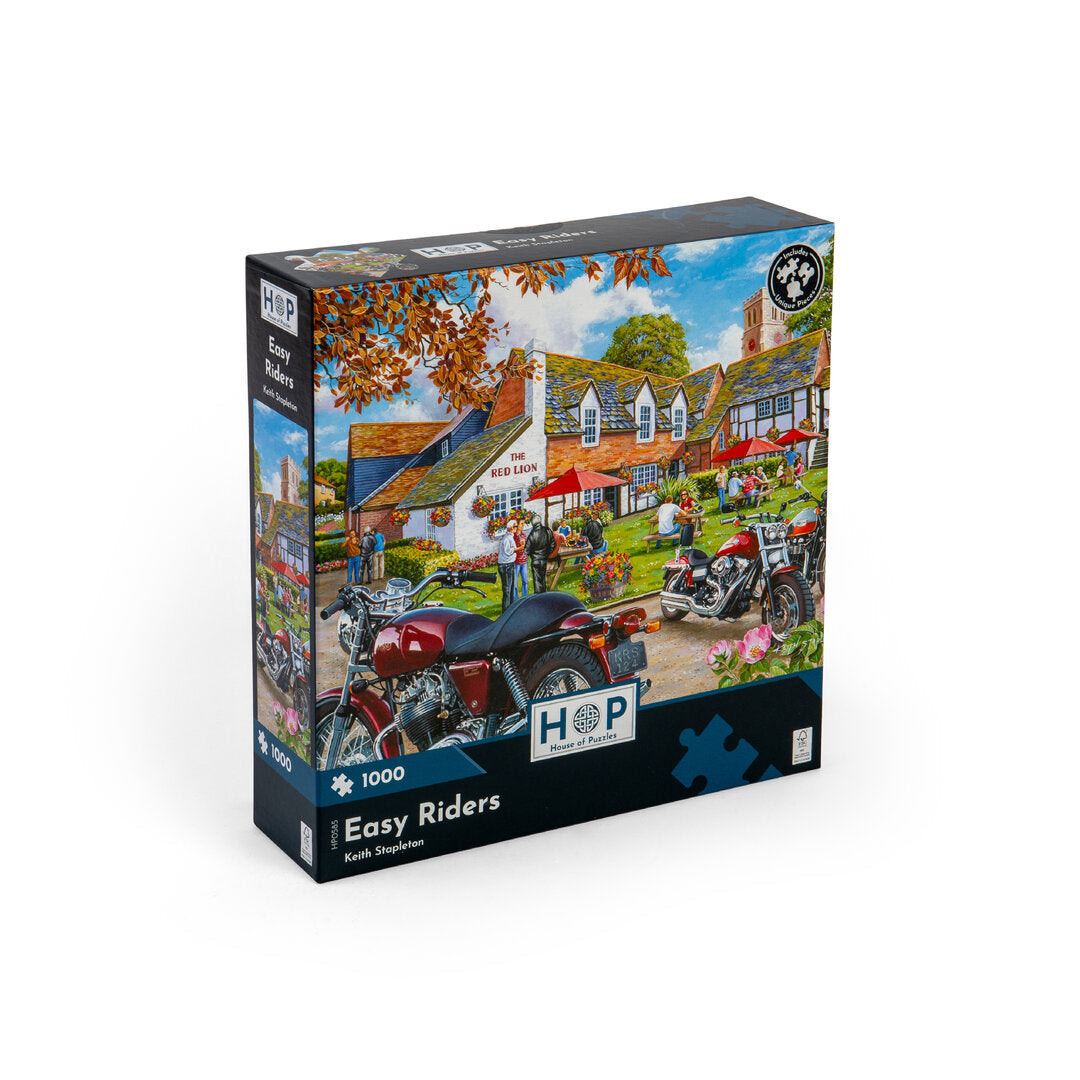 House of Puzzles - Easy Riders - 1000 Teile Puzzle - Nur CHF 19.90! Jetzt kaufen auf fluxed.ch