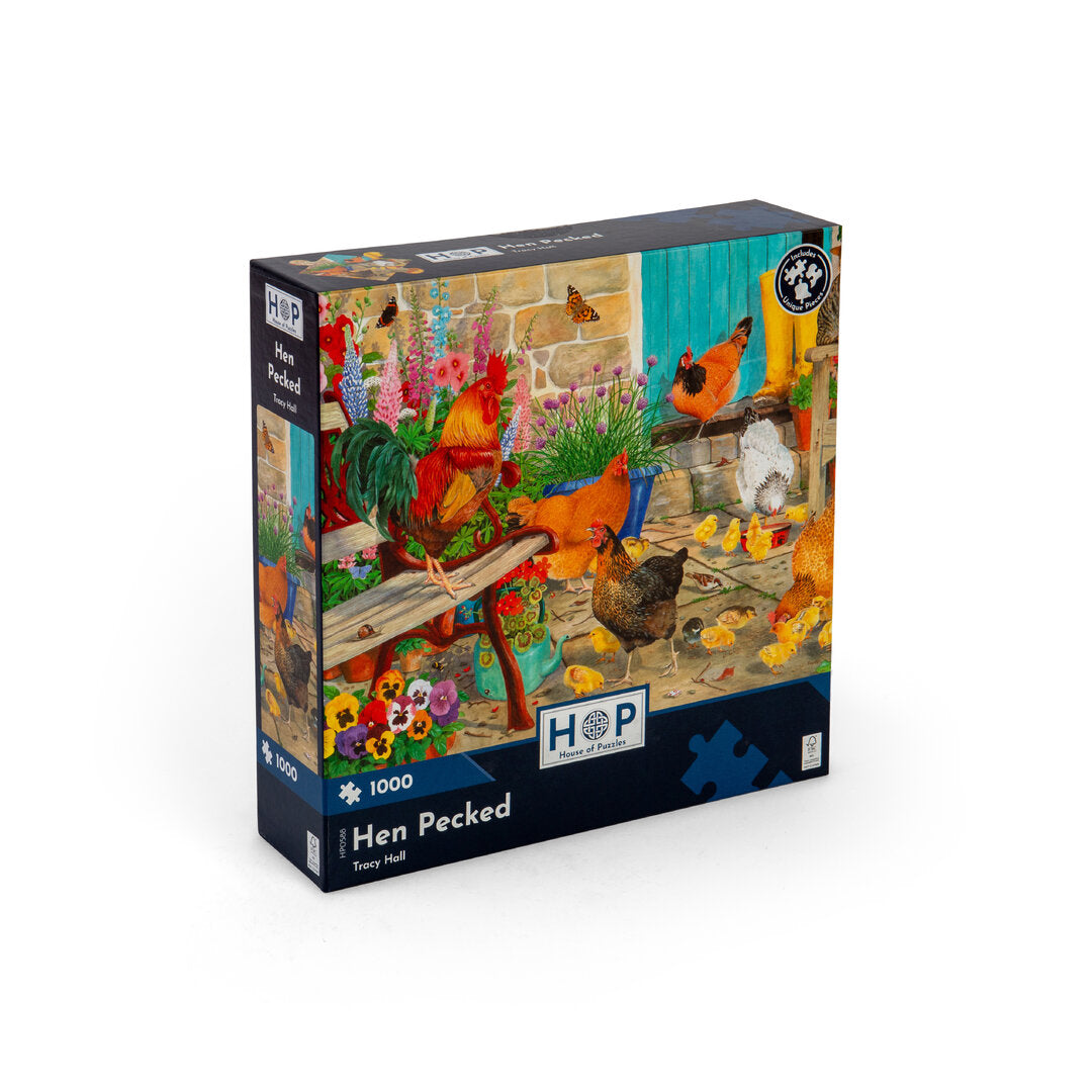 House of Puzzles - Hen Pecked - 1000 Teile Puzzle - Nur CHF 19.90! Jetzt kaufen auf fluxed.ch