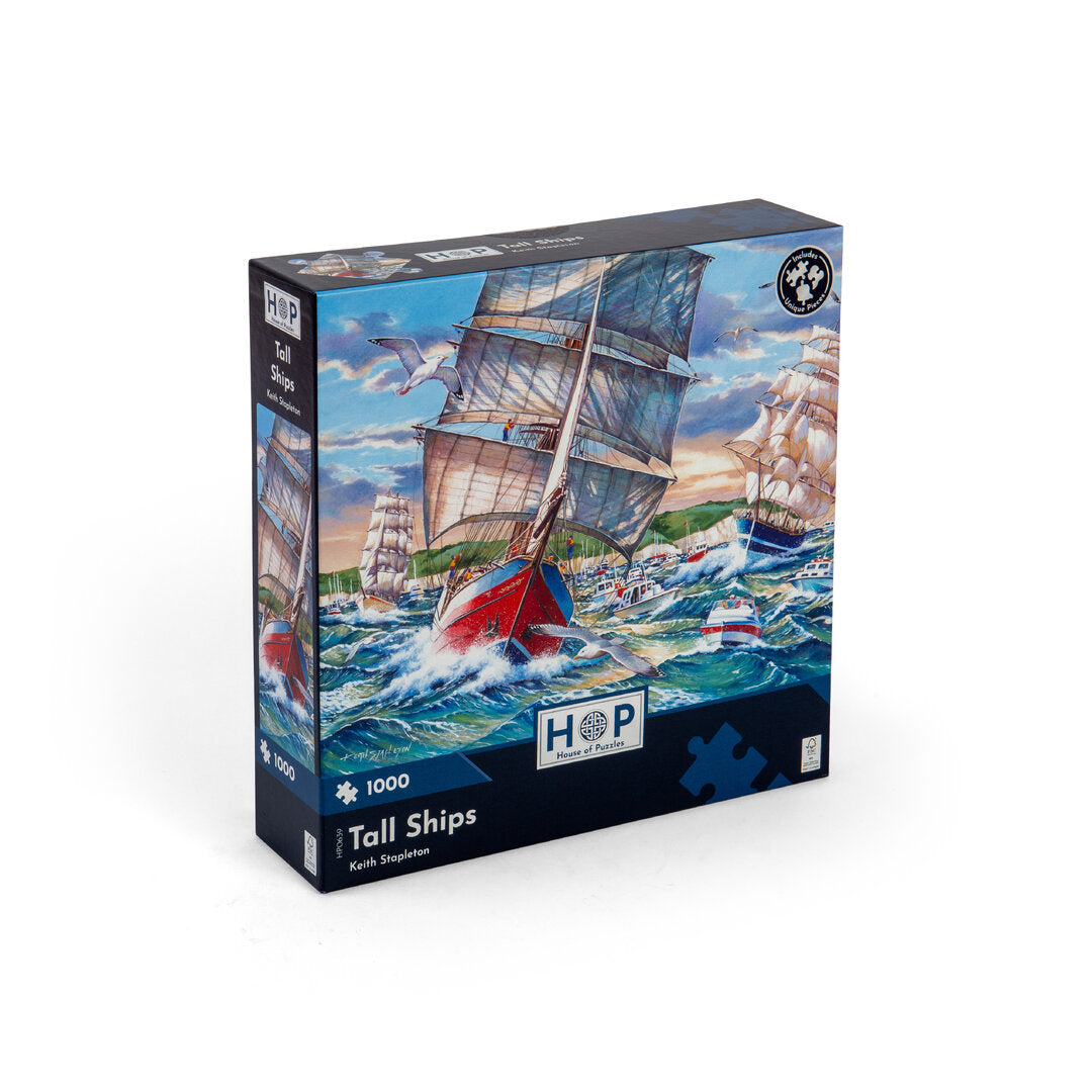 House of Puzzles - Tall Ships - 1000 Teile Puzzle - Nur CHF 19.90! Jetzt kaufen auf fluxed.ch