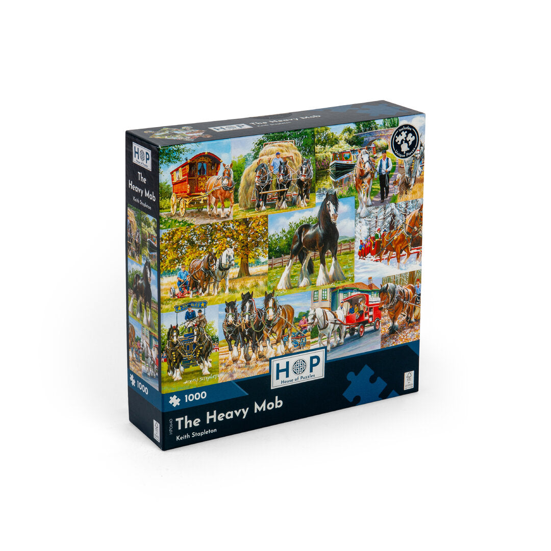 House of Puzzles - The Heavy Mob - 1000 Teile Puzzle - Nur CHF 19.90! Jetzt kaufen auf fluxed.ch